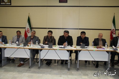 جلسه توجیهی نامزدهای انتخابات شوراهای اسلامی شهر و روستا در شهرستان رامیان