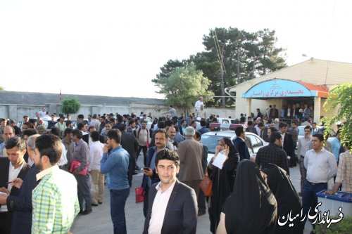 حضور پرشور مردم شهرستان رامیان در روز 29 اردیبهشت ماه به روایت تصویر