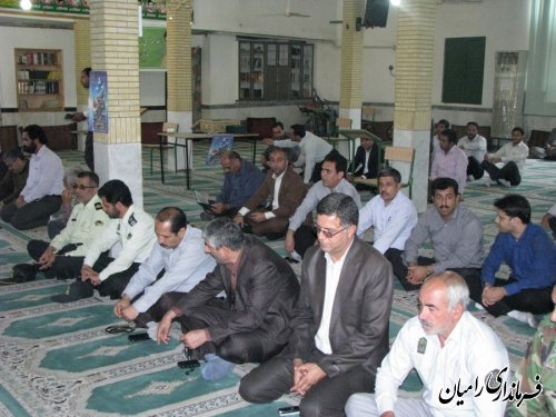 امام جمعه رامیان: شهید بهشتی یکی از پایه های استوار نظام بود