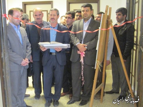 افتتاح دومین کتابخانه مشارکتی شهرستان رامیان