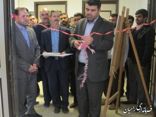 افتتاح دومین کتابخانه مشارکتی شهرستان رامیان