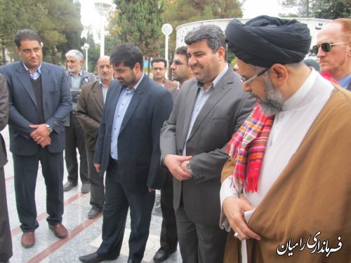 وزیر اطلاعات دولت تدبیر و امید وارد شهرستان رامیان شد