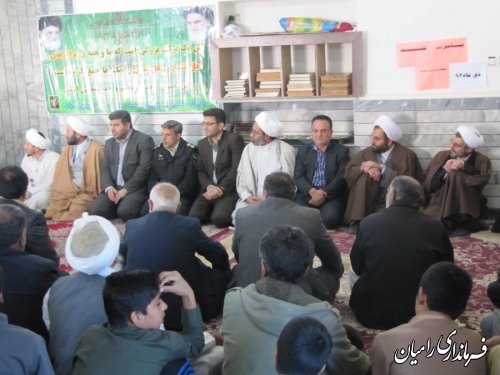 همایش وحدت اسلامی و بیداری اسلامی در شهرستان رامیان برگزار شد