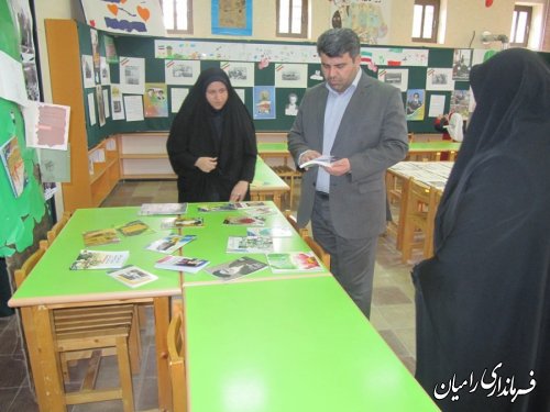 فرماندار رامیان از فعالیت ها ی دهه مبارک فجر کانون پرورش فکری کودکان و نوجوانان شهر رامیان بازدید کرد.