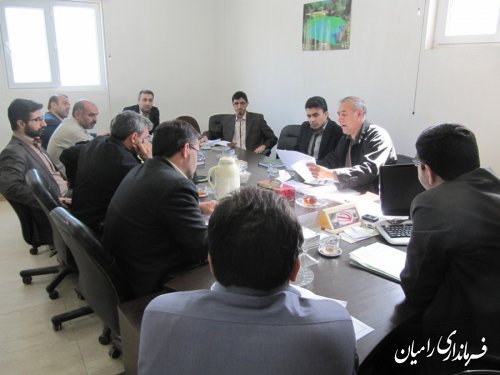 تشکیل کمیسیون کارگری شهرستان رامیان    
