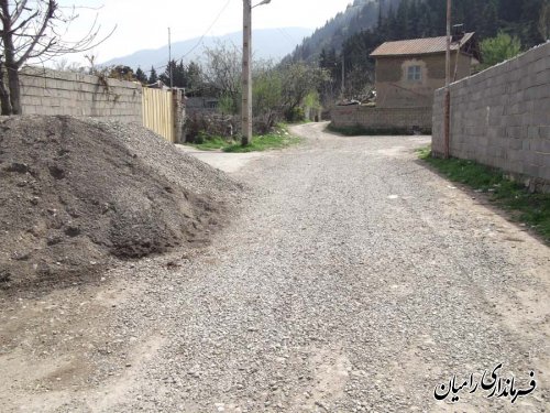 آغاز عملیات اجرایی طرح هادی روستا سید کلاته: