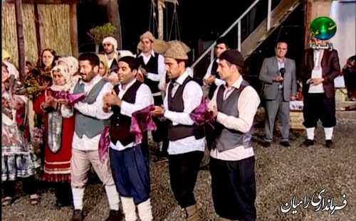 حضور فرماندار رامیان در برنامه هفت سین سیمای گلستان