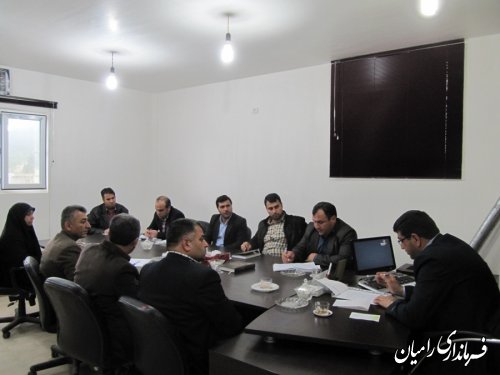 تشکیل کمیسیون اقوام،فرق و مذاهب اسلامی شهرستان رامیان
