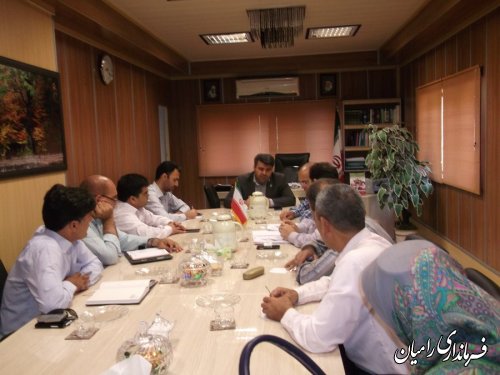 جلسه تعیین تکلیف اراضی ملی در شهر تاتار علیا