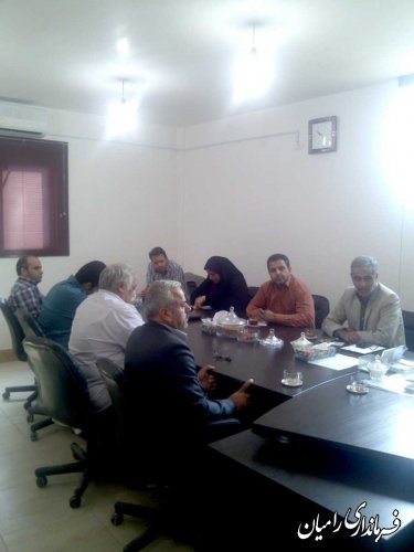 برگزاری جلسه کمیته فناوری ستاد انتخابات شهرستان رامیان
