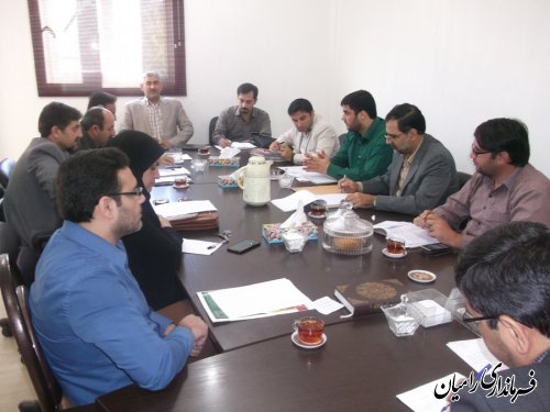 تشکیل کمیته آرد و نان شهرستان رامیان