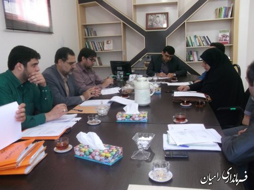 تشکیل کمیته آرد و نان شهرستان رامیان