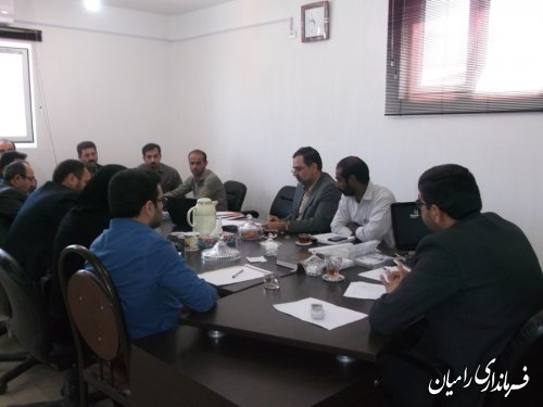 کمیسیون نظارت بر اصناف شهرستان رامیان تشکیل شد