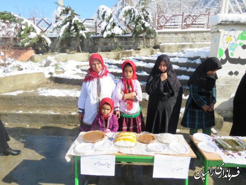 اجرای جشنواره غذاهای سنتی در روستای باقرآباد