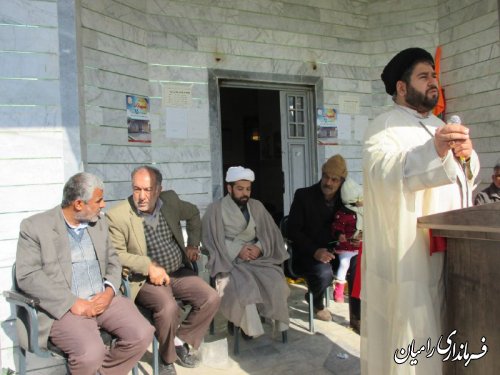 برگزاری راهپیمایی 22 بهمن در روستای گلند
