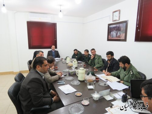 تشکیل سومین جلسه ستاد اجلاسیه بزرگداشت 4000 شهید استان در شهرستان رامیان