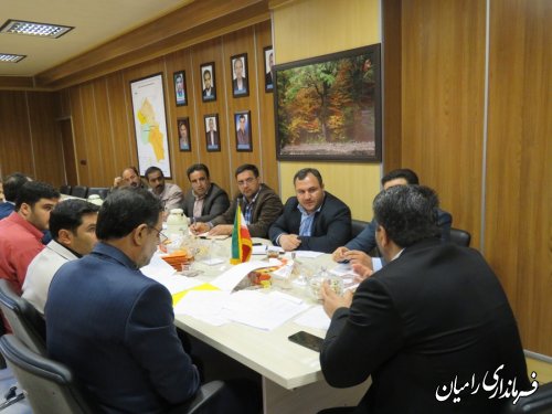 تشکیل کمیسیون نظارت بر اصناف شهرستان رامیان