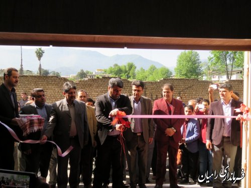 افتتاح نمایشگاه بزرگداشت هفته سلامت در شهرستان رامیان