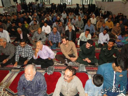 برگزاری مراسم پانزدهمین روز شهادت قربان نجفی شهید مدافع حرم