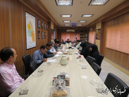 تشکیل چهارمین جلسه شورای هماهنگی مبارزه با مواد مخدر شهرستان رامیان