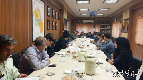 تشکیل ستاد بزرگداشت اجلاسیه 4000 شهید استان در شهرستان رامیان
