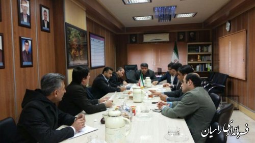 تشکیل هفتمین جلسه شورای هماهنگی مبارزه با مواد مخدر شهرستان رامیان