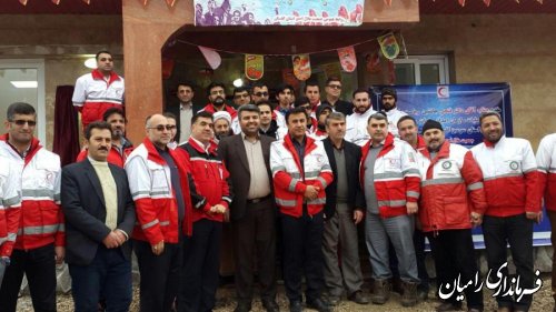 افتتاح پایگاه امداد ونجات بین شهری رامیان – شاهرود