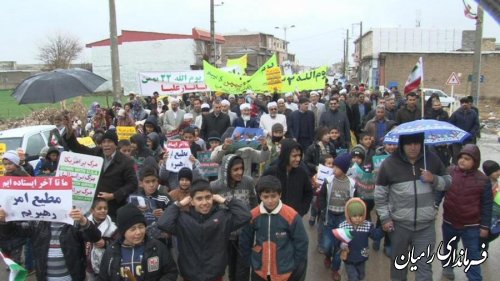 برگزاری راهپیمایی باشکوه 22بهمن درشهر تاتارعلیا