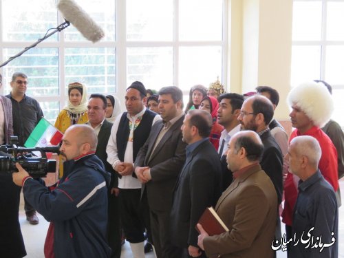 برگزاری جشن همه با هم در انتخابات با حضور فرماندار در شهرستان رامیان