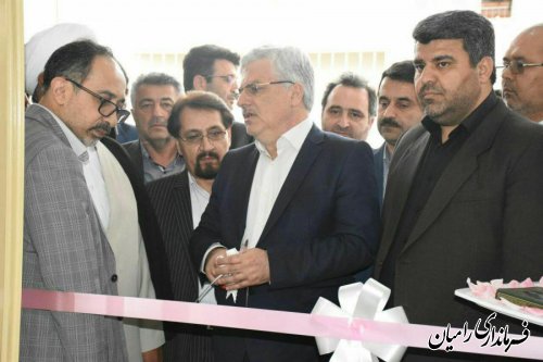 افتتاح درمانگاه تامین اجتماعی شهر رامیان با حضور مدیرعامل سازمان تامین اجتماعی کشور