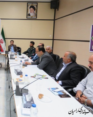 جلسه شورای هماهنگی ثبت احوال  شهرستان رامیان تشکیل شد