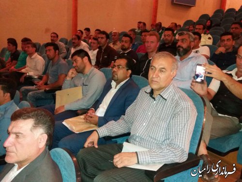 همایشی تحت عنوان "آسیب شناسی اعتیاد" در شهرستان رامیان برگزار شد
