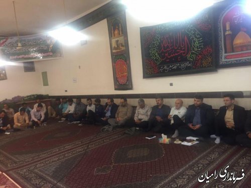 همایش دهیاران و روسای شوراهای اسلامی روستایی بخش مرکزی شهرستان رامیان برگزار شد