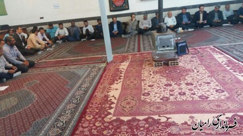 همایش دهیاران و روسای شوراهای اسلامی روستایی بخش مرکزی شهرستان رامیان برگزار شد