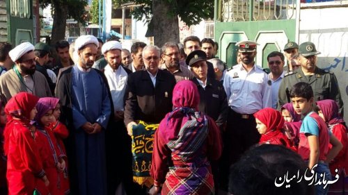 جشن مردمی زیر سایه خورشید در شهرستان رامیان با حضور مسئولین برگزار شد