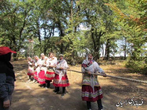 اولین جشنواره بازی های بومی محلی شمال شرق کشور به میزبانی شهرستان رامیان برگزار شد