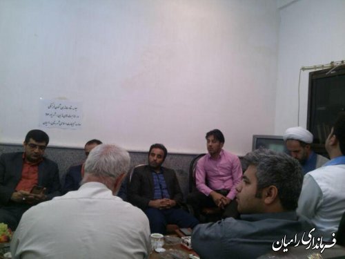 جلسه ستاد ساماندهی شئون فرهنگی در مناسبت های مذهبی شهرستان رامیان برگزار شد