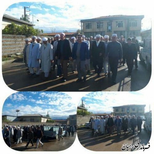 فرياد انزجار مردم شهرستان راميان در محکوميت انتقال پایتخت رژیم صهیونیستی به بیت‌المقدس