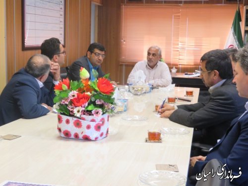 جلسه شورای شهرستان رامیان برگزار شد