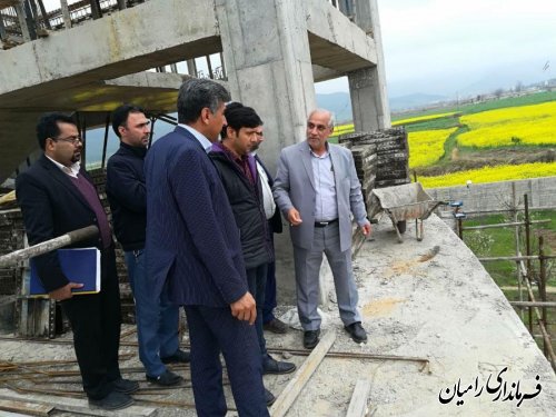 بازدید فرماندار شهرستان رامیان از پیشرفت ۲۰ درصدی پروژه هتل لابوس شهرستان رامیان