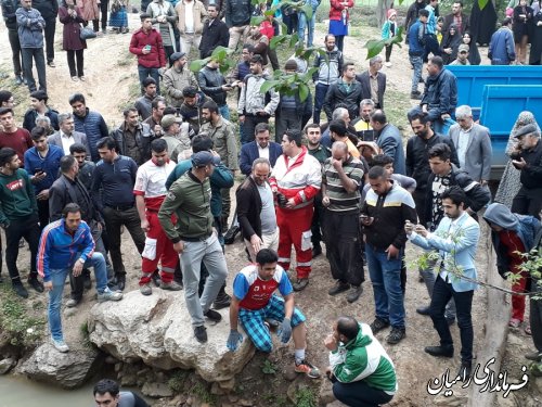پیدا شدن جسد جوان غرق شده پس از 11 روز در چشمه گل رامیان