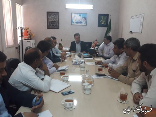 برگزاری جلسه با محوریت اشتغال گیاهان دارویی درشهرستان رامیان