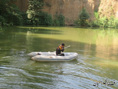 غرق شدن جوان رامیانی در منطقه گل رامیان