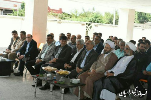 افتتاح مرکز خدمات جامع سلامت شهر دلند در هفته دولت 