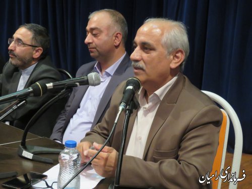 حضور اعضای کمیسیون آموزش وتحقیقات مجلس شورای اسلامی درشهرستان رامیان