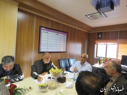 اولین جلسه تعیین اعضای هیئت امنا پیگیر بیمارستان شهدای شهرستان رامیان برگزار شد