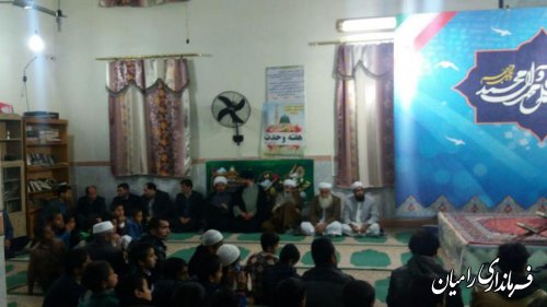 مراسم کرسی تلاوت قرآن در روستای رضا آباد فندرسک برگزار گردید