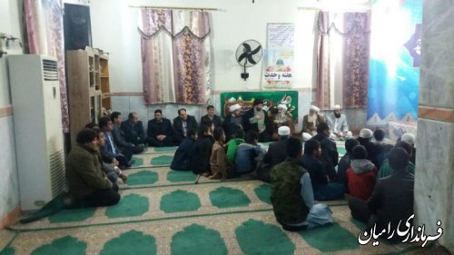 مراسم کرسی تلاوت قرآن در روستای رضا آباد فندرسک برگزار گردید