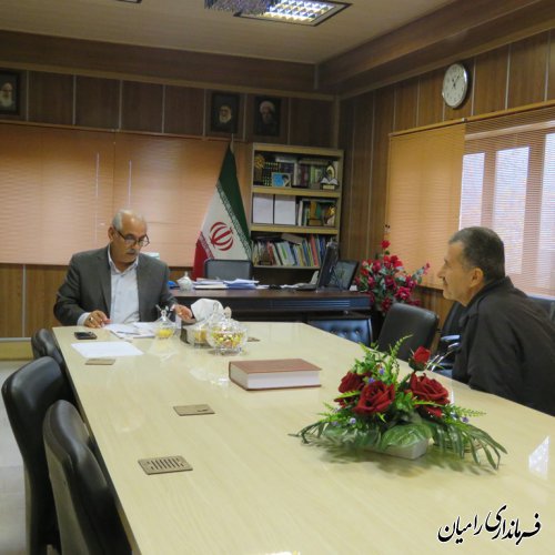 ملاقات عمومی فرماندار رامیان مورخ ۹۷/۹/۲۷ در محل دفتر فرماندار برگزار شد