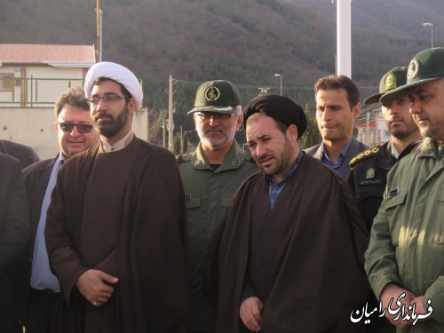 فرماندار رامیان بر زنده نگه داشتن یاد و خاطره سرمایه های جاودان انقلاب اسلامی تاکیدکردند
